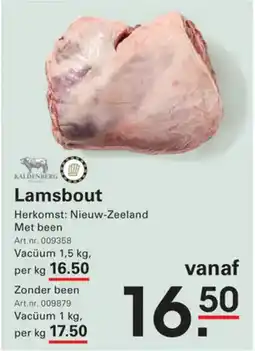 Sligro Lamsbout aanbieding
