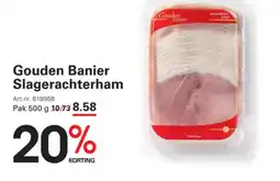 Sligro Gouden Banier Slagerachterham aanbieding