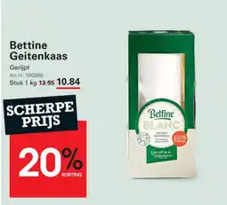 Sligro Bettine Geitenkaas aanbieding