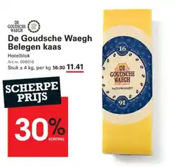 Sligro De Goudsche Waegh Belegen kaas aanbieding