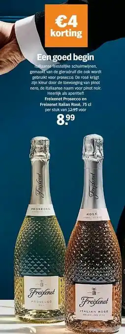 Albert Heijn Freixenet prosecco en freixenet italian rosé aanbieding