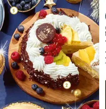 Lidl Le Patissier Nieuwjaarsgebak met fruit 630 g aanbieding