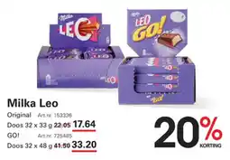 Sligro Milka Leo aanbieding