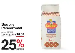 Sligro Soubry Paneermeel aanbieding