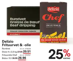 Sligro Delizio Frituurvet & olie aanbieding
