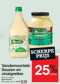Sligro Vandemoortele Sauzen en vinaigrettes aanbieding