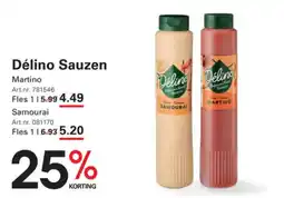 Sligro Délino Sauzen aanbieding
