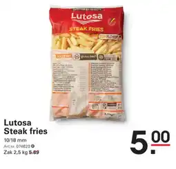 Sligro Lutosa Steak fries aanbieding