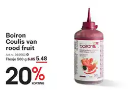 Sligro Boiron Coulis van rood fruit aanbieding