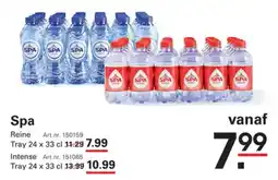 Sligro Spa aanbieding