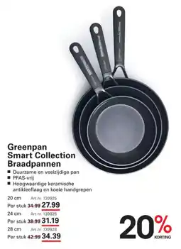 Sligro Greenpan Smart Collection Braadpannen aanbieding