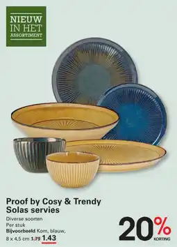 Sligro Proof by Cosy & Trendy Solas servies aanbieding