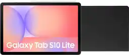 Coolblue Samsung Galaxy Tab S10 Lite 10,9 Pouces 128 Go Wifi Argent + Book Case Noir aanbieding