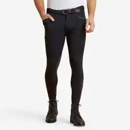 Decathlon Rijbroek voor heren 900 classic zwart aanbieding