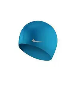 Decathlon Nike Jeugd Solid Siliconen Cap - Foto Blauw aanbieding