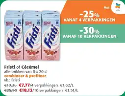 Comarkt Fristi of Cécémel aanbieding