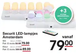 Sligro Securit LED lampjes Amsterdam aanbieding