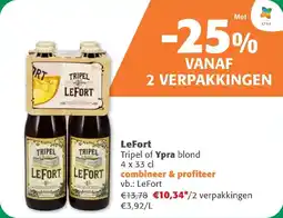 Comarkt LeFort aanbieding