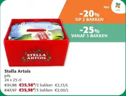Comarkt Stella Artois pils aanbieding