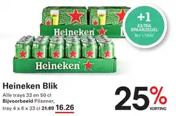 Sligro Heineken Blik aanbieding