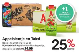 Sligro Appelsientje en Taksi aanbieding