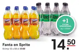 Sligro Fanta en Sprite aanbieding
