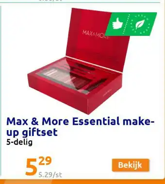 Action Max & More Essential make-up giftset 5-delig aanbieding