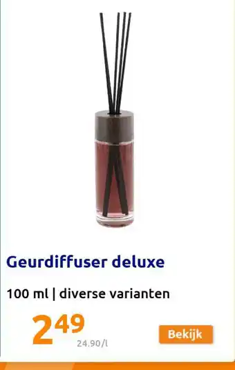 Geurdiffuser deluxe 100 ml