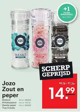 Sligro Jozo Zout en peper aanbieding