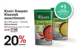 Sligro Knorr Soepen Klassiek assortiment aanbieding