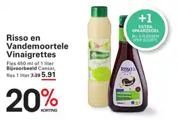 Sligro Risso en Vandemoortele Vinaigrettes aanbieding
