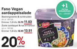 Sligro Fano Vegan aardappelsalade aanbieding