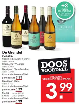 Sligro De Grendel Zuid Afrika aanbieding