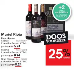 Sligro Muriel Rioja aanbieding