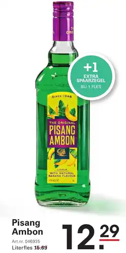 Sligro Pisang Ambon aanbieding