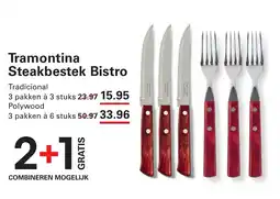 Sligro Tramontina Steakbestek Bistro aanbieding