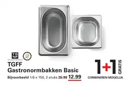 Sligro TGFF Gastronormbakken Basic aanbieding