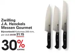 Sligro Zwilling J.A. Henckels Messen Gourmet aanbieding