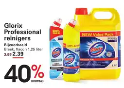 Sligro Glorix Professional reinigers aanbieding