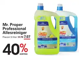 Sligro Mr. Proper Professional Allesreiniger aanbieding