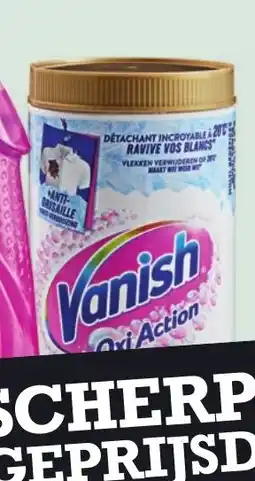 Sligro Vanish oxi action booster pot aanbieding