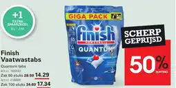 Sligro Finish Vaatwastabs Quantum tabs aanbieding