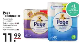 Sligro Page Toiletpapier aanbieding
