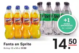 Sligro Fanta en Sprite aanbieding