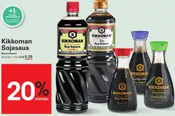 Sligro Kikkoman Sojasaus aanbieding