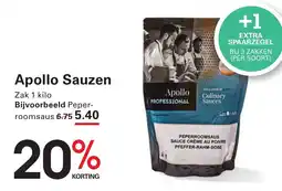 Sligro Apollo Sauzen aanbieding