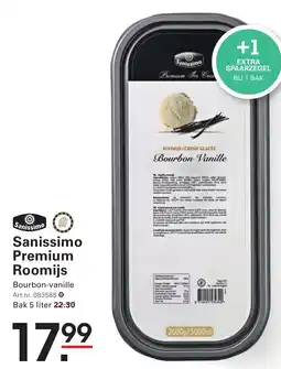 Sligro Sanissimo Premium Roomijs aanbieding