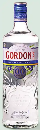 Sligro Gordon's Gin 0.0% aanbieding