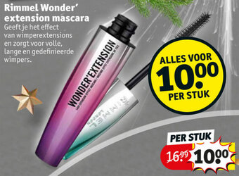 Kruidvat Rimmel Wonder extension mascara aanbieding