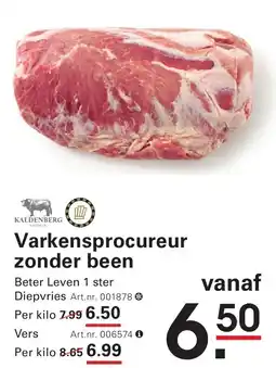 Sligro Varkensprocureur zonder been aanbieding